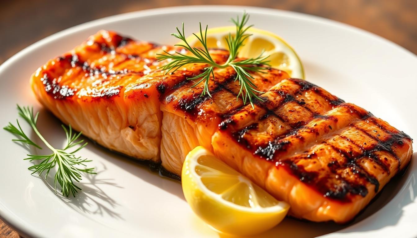 salmon fish steak